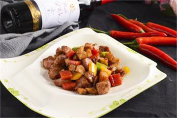 美味学院孜然牛肉