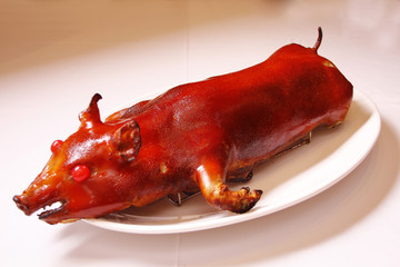 金牌化皮乳猪创业培训