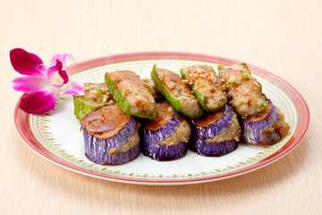 美味学院烧汁酿茄子